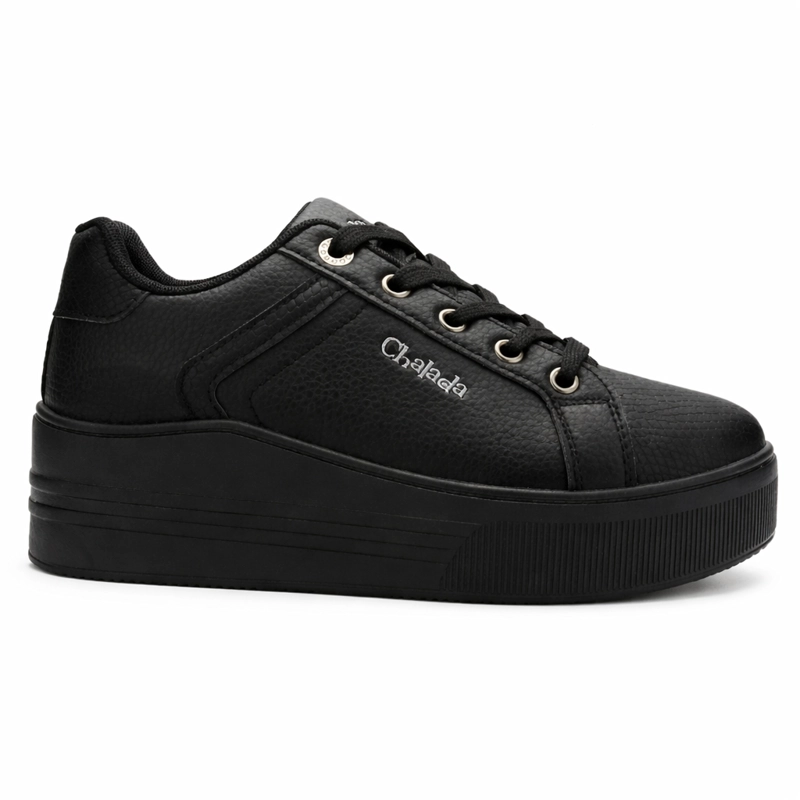 ZAPATILLA NEGRO MUJER URBANO CHALADA MEMPHIS - 1