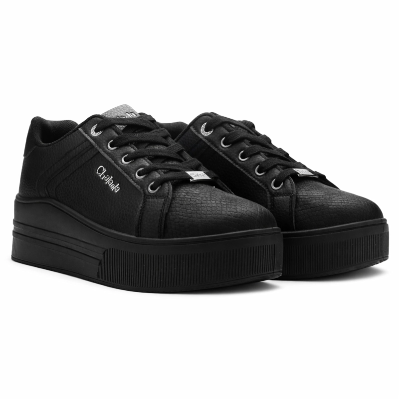 ZAPATILLA NEGRO MUJER URBANO CHALADA MEMPHIS - 5