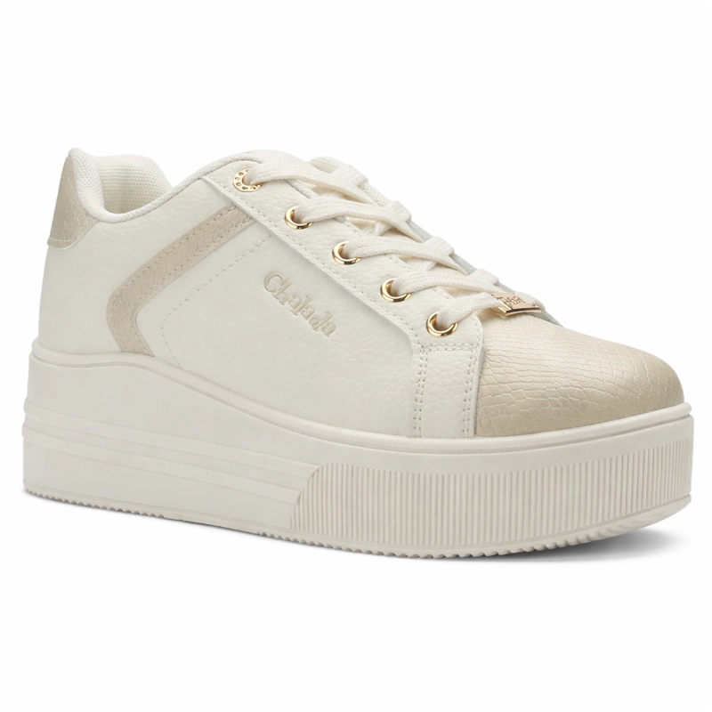 ZAPATILLA BEIGE MUJER URBANO CHALADA MEMPHIS - 3