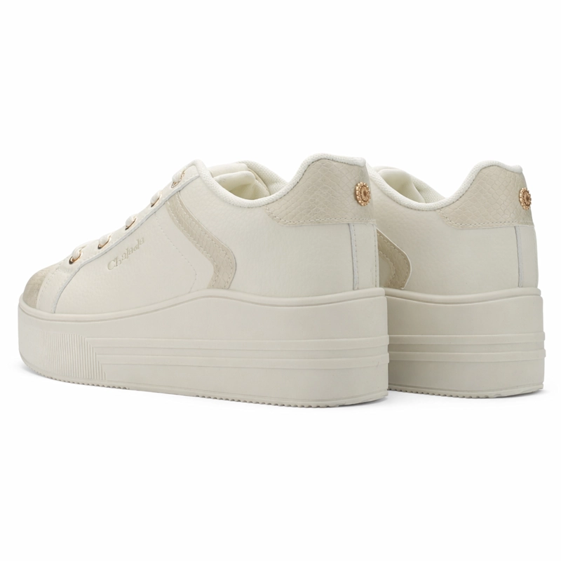 ZAPATILLA BEIGE MUJER URBANO CHALADA MEMPHIS - 7