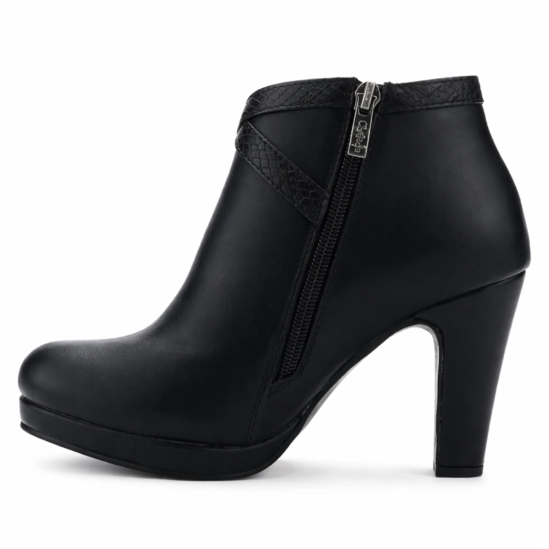 BOTIN NEGRO MUJER CASUAL CHALADA BAMBINA - 2