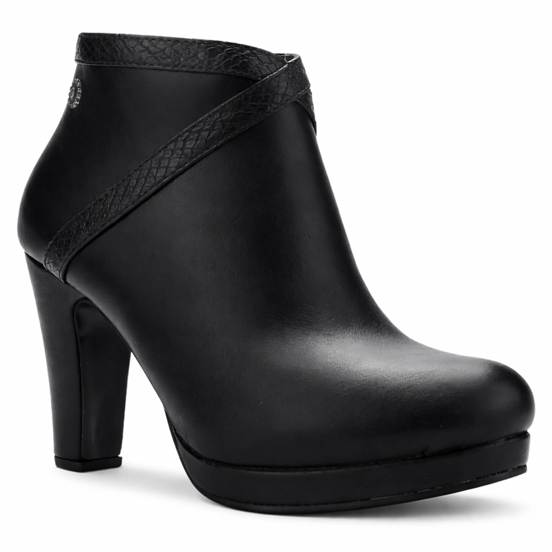 BOTIN NEGRO MUJER CASUAL CHALADA BAMBINA - 3