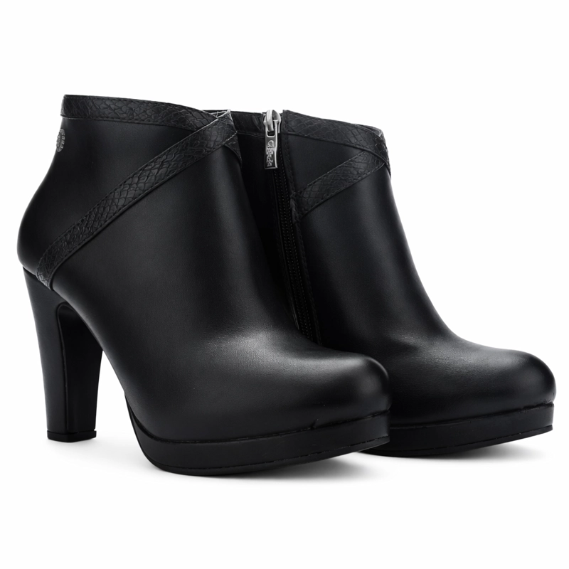 BOTIN NEGRO MUJER CASUAL CHALADA BAMBINA - 5