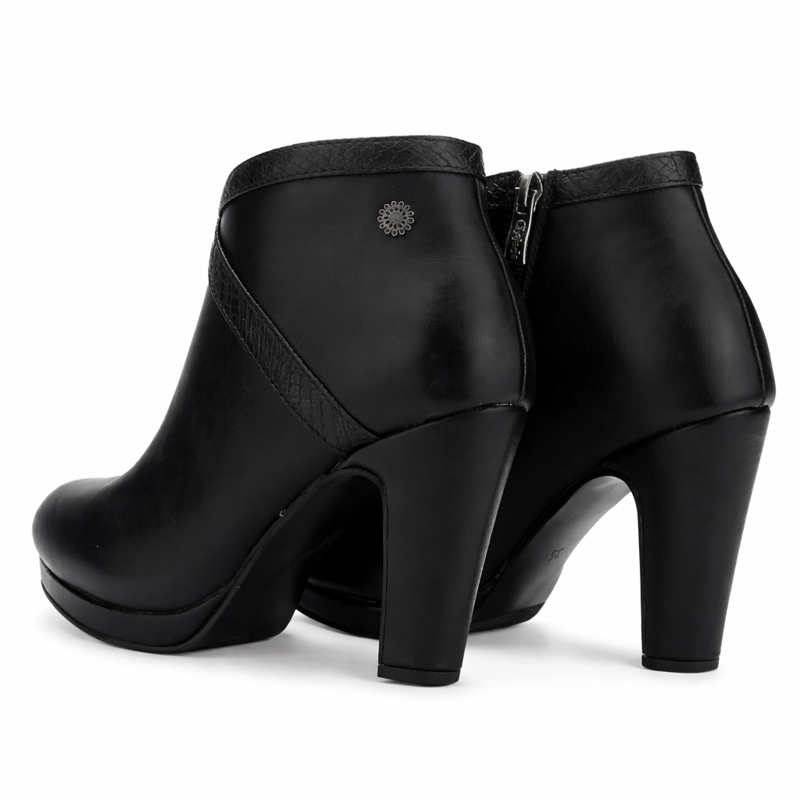 BOTIN NEGRO MUJER CASUAL CHALADA BAMBINA - 6