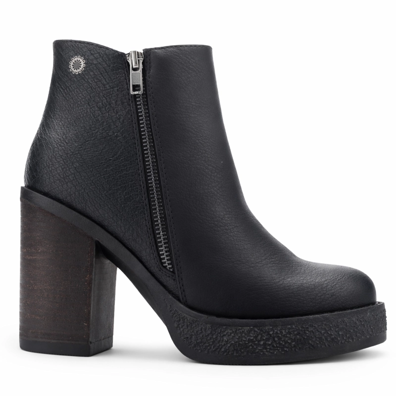 BOTIN NEGRO MUJER CASUAL CHALADA ELLA - 1