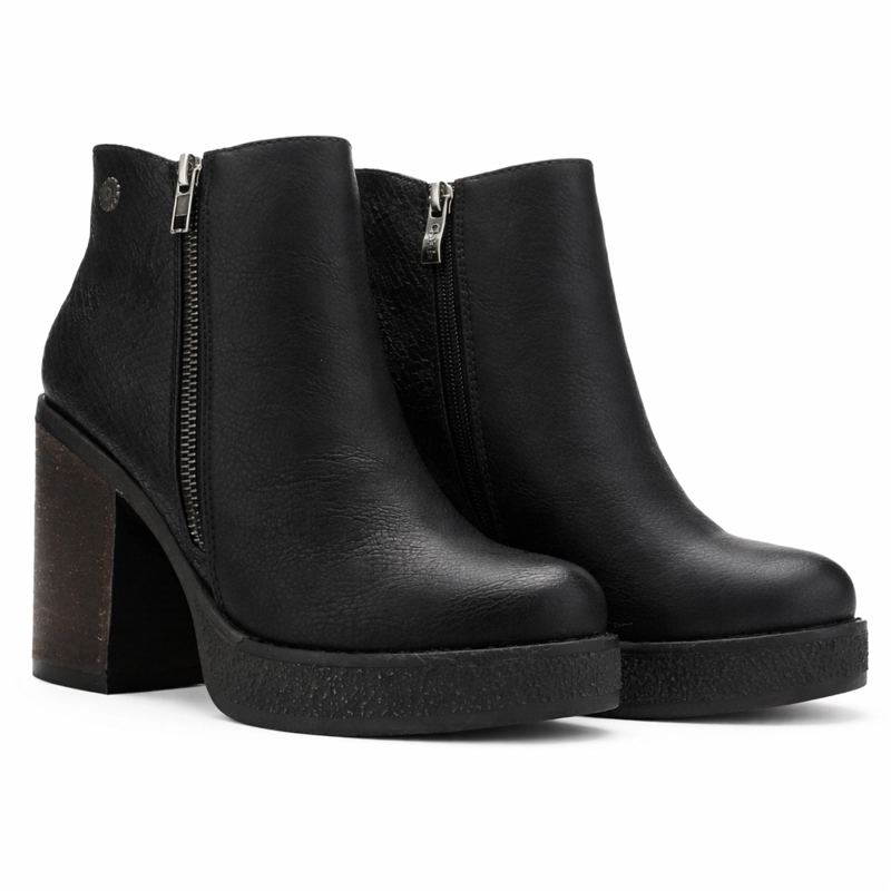 BOTIN NEGRO MUJER CASUAL CHALADA ELLA - 5