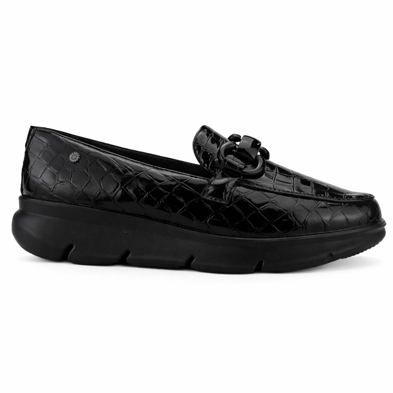 ZAPATO NEGRO MUJER CASUAL CHALADA GRAKI - 1