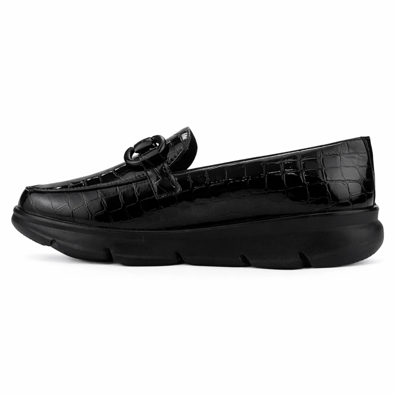 ZAPATO NEGRO MUJER CASUAL CHALADA GRAKI - 2