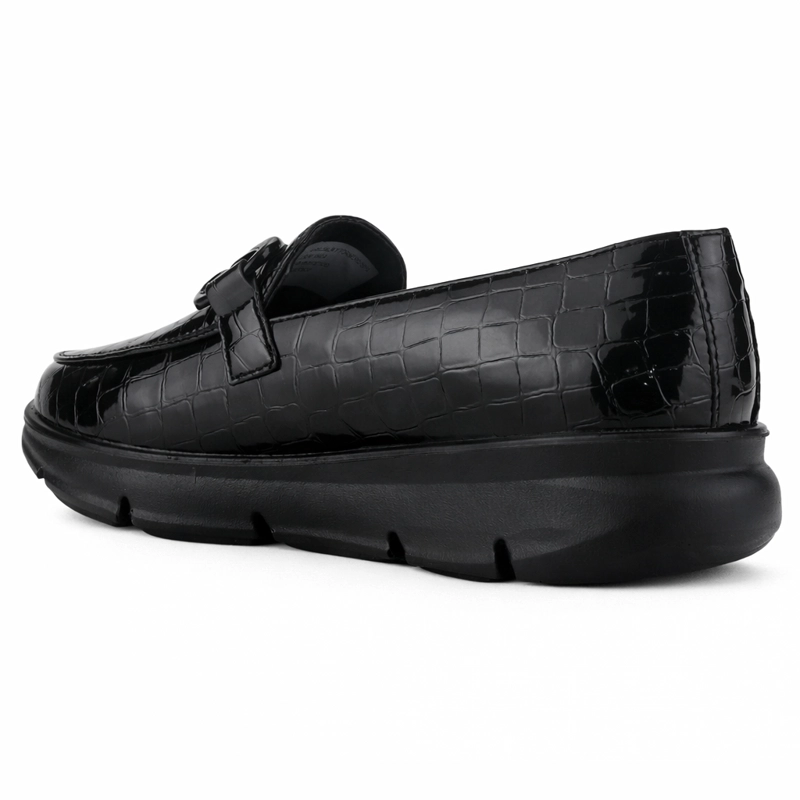 ZAPATO NEGRO MUJER CASUAL CHALADA GRAKI - 4
