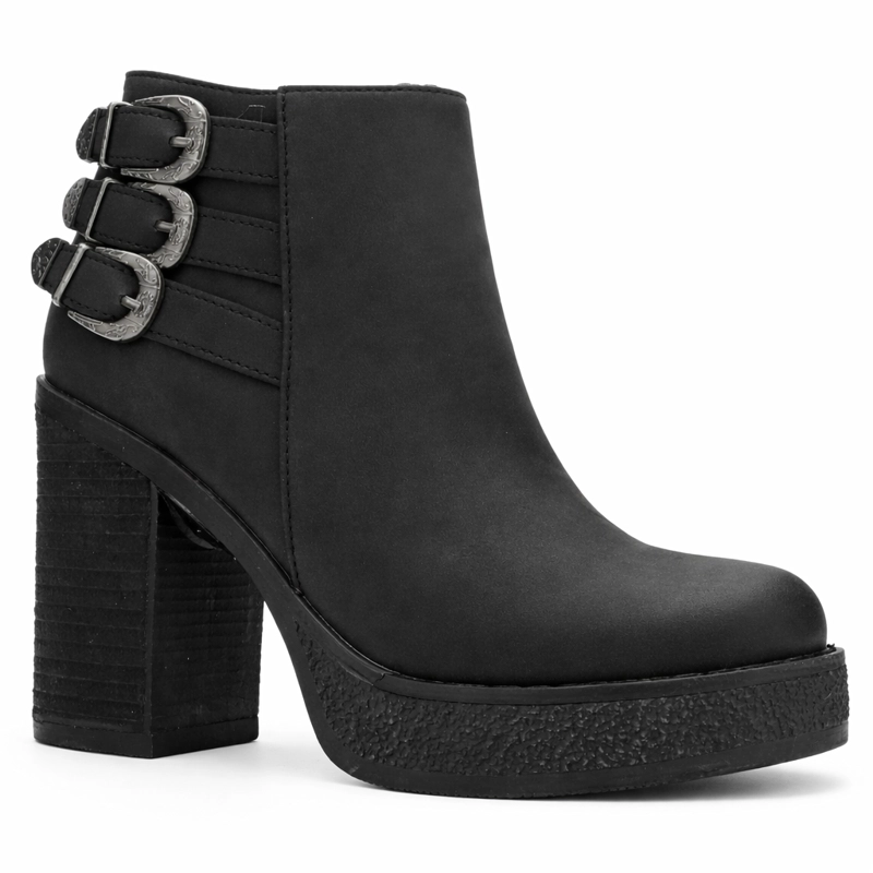 BOTIN NEGRO MUJER CASUAL CHALADA ELLA - 3