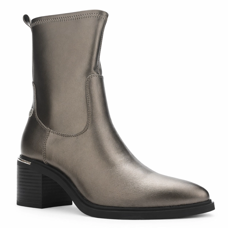 BOTIN PEWTER MUJER CASUAL CHALADA SONORA - 3