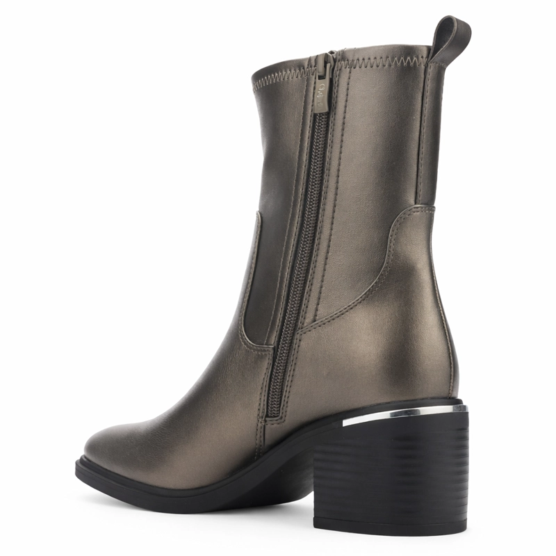 BOTIN PEWTER MUJER CASUAL CHALADA SONORA - 4