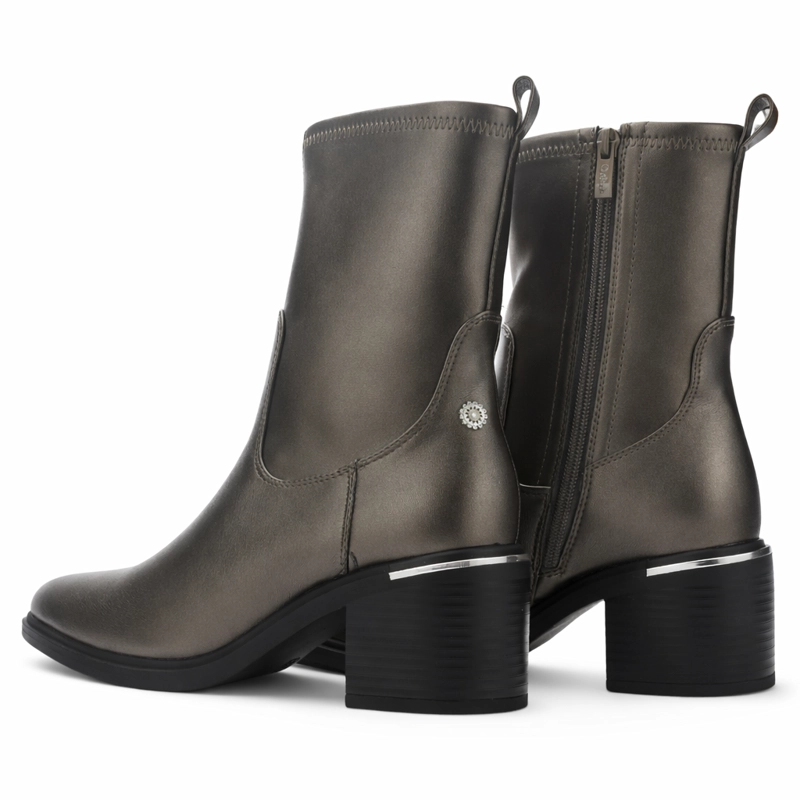 BOTIN PEWTER MUJER CASUAL CHALADA SONORA - 6