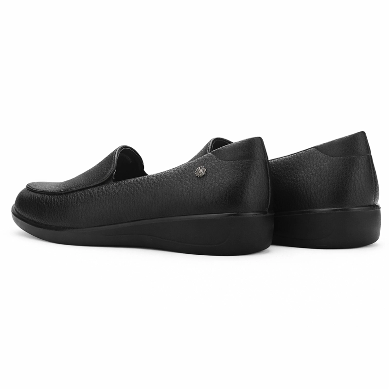 ZAPATO NEGRO MUJER CASUAL CHALADA DENZEN - 6