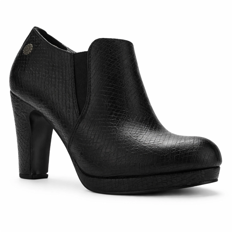 BOTIN NEGRO MUJER CASUAL CHALADA BAMBINA - 3