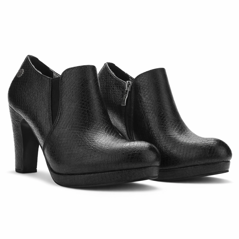 BOTIN NEGRO MUJER CASUAL CHALADA BAMBINA - 5