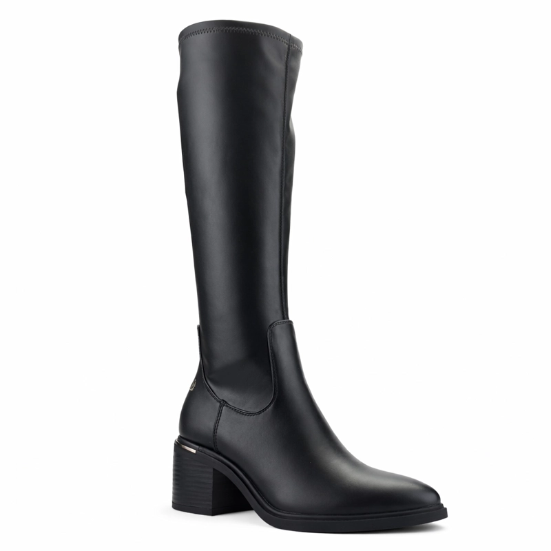 BOTA NEGRO MUJER CASUAL CHALADA SONORA - 3