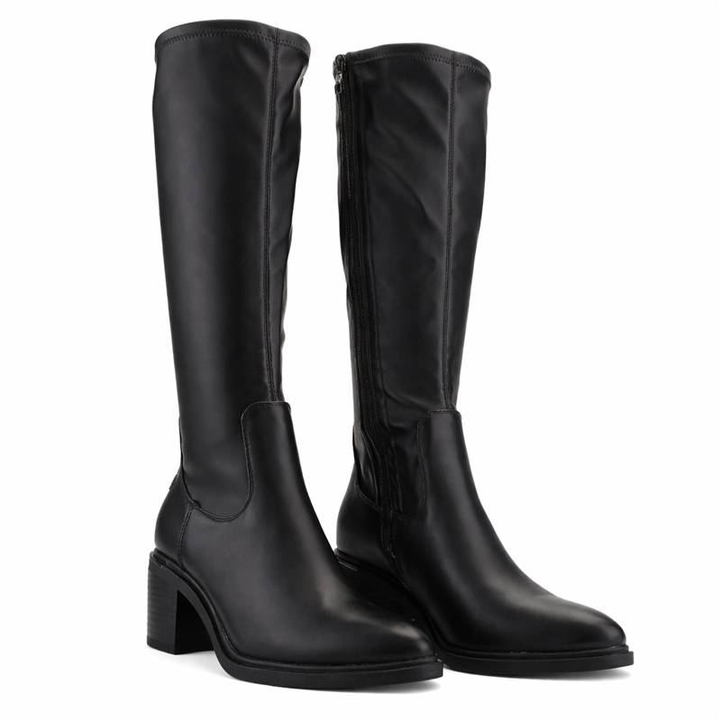 BOTA NEGRO MUJER CASUAL CHALADA SONORA - 5