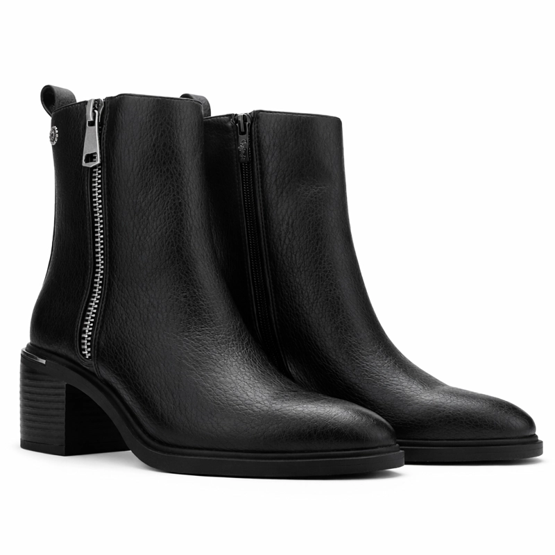 BOTIN NEGRO MUJER CASUAL CHALADA SONORA - 5