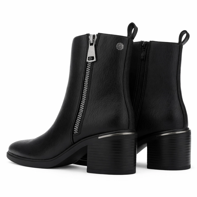 BOTIN NEGRO MUJER CASUAL CHALADA SONORA - 6