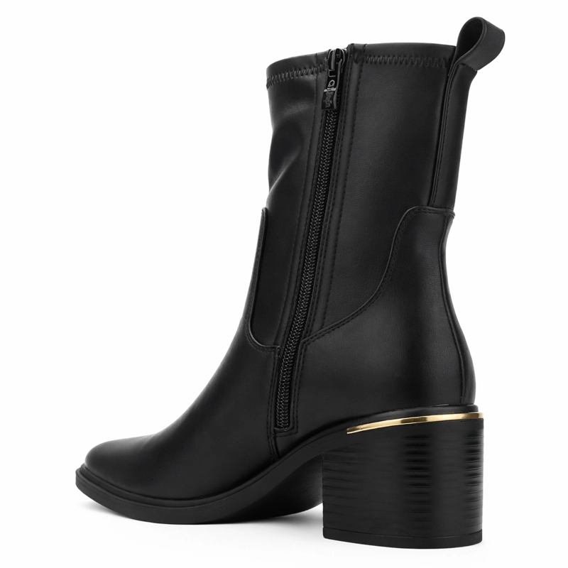 BOTIN NEGRO MUJER CASUAL CHALADA SONORA - 4