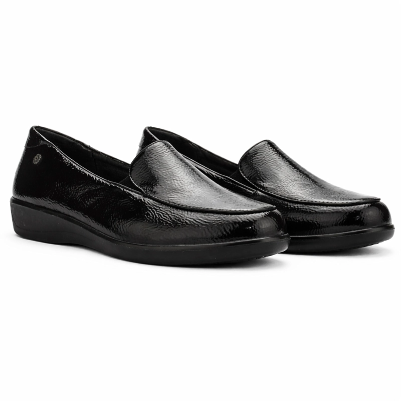 ZAPATO NEGRO MUJER CASUAL CHALADA DENZEN - 5