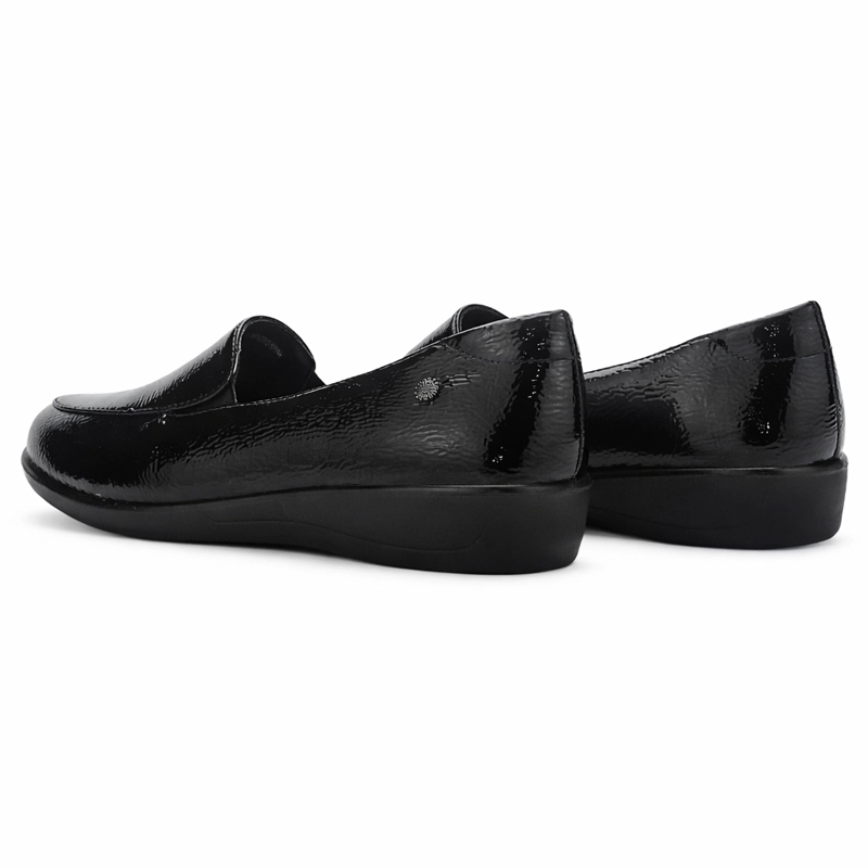 ZAPATO NEGRO MUJER CASUAL CHALADA DENZEN - 6