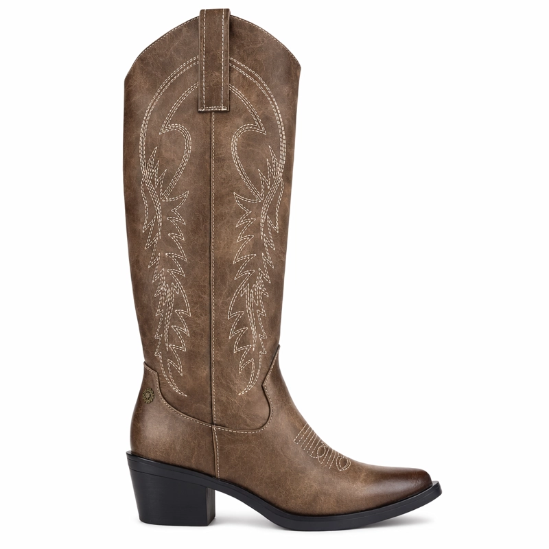 BOTA CAFE  MUJER CASUAL CHALADA WEST - 1