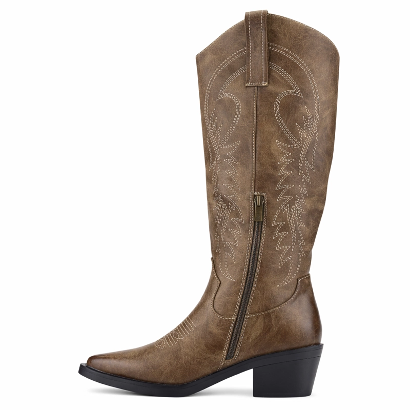 BOTA CAFE  MUJER CASUAL CHALADA WEST - 2