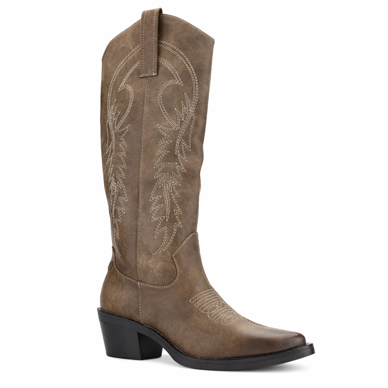 BOTA CAFE  MUJER CASUAL CHALADA WEST - 3