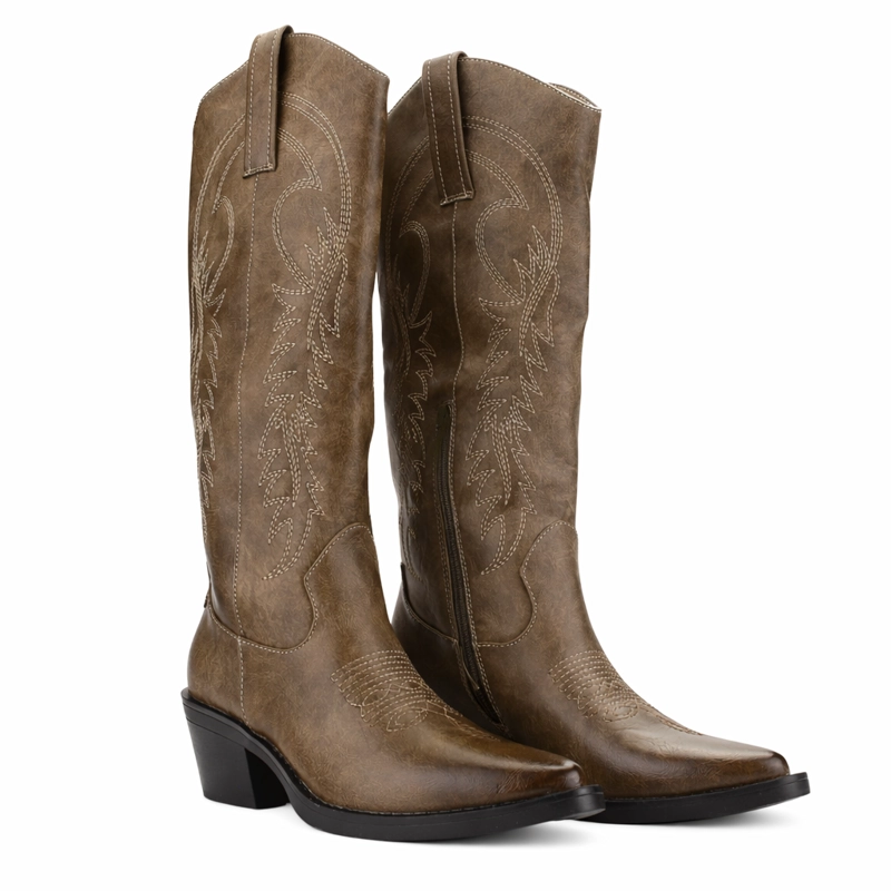 BOTA CAFE  MUJER CASUAL CHALADA WEST - 5