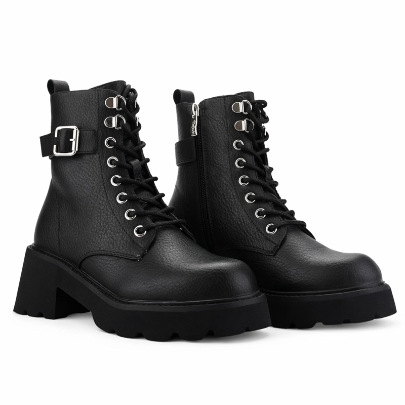 BOTIN NEGRO MUJER CASUAL CHALADA JORKY - 5