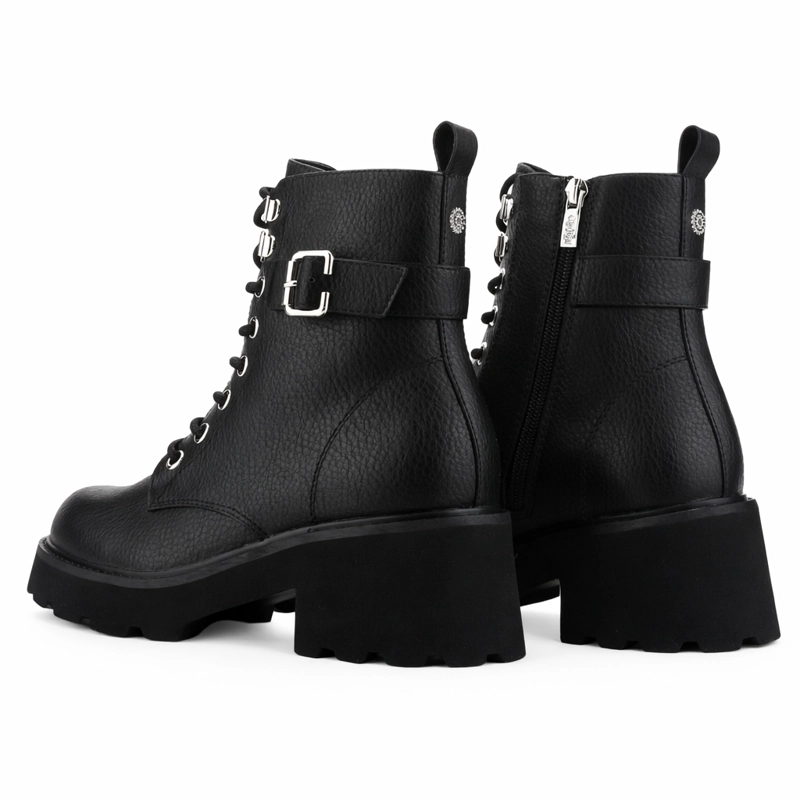 BOTIN NEGRO MUJER CASUAL CHALADA JORKY - 6