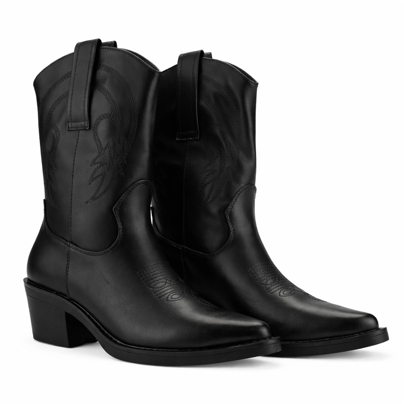 BOTIN NEGRO MUJER CASUAL CHALADA WEST - 5
