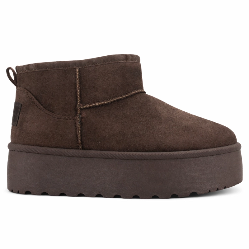 BOTIN CAFE  MUJER CASUAL CHALADA PINGUIH - 1