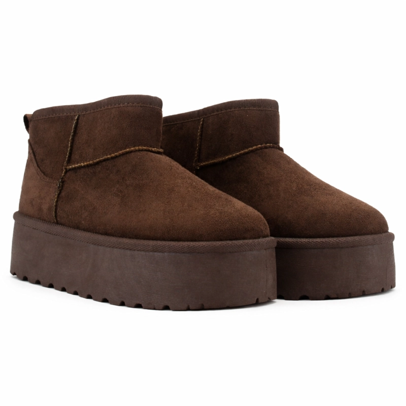BOTIN CAFE  MUJER CASUAL CHALADA PINGUIH - 5