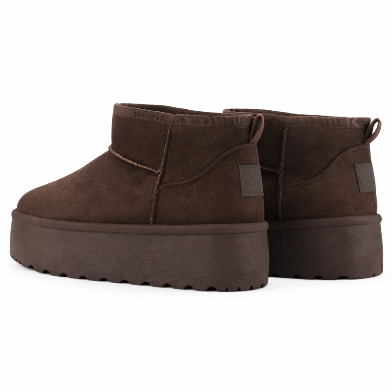 BOTIN CAFE  MUJER CASUAL CHALADA PINGUIH - 6