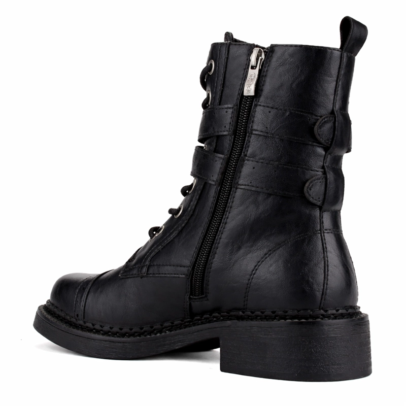 BOTIN NEGRO MUJER CASUAL CHALADA BIRY - 4