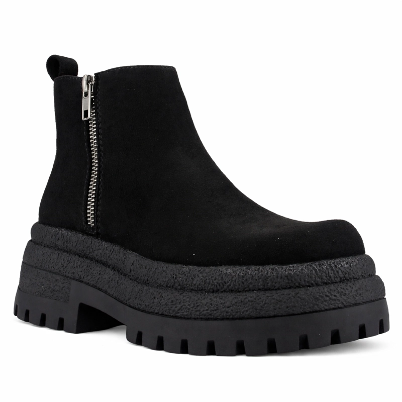 BOTIN NEGRO MUJER CASUAL CHALADA KREPIN - 3