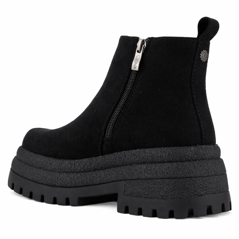 BOTIN NEGRO MUJER CASUAL CHALADA KREPIN - 4