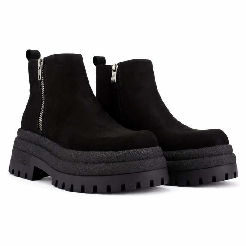 BOTIN NEGRO MUJER CASUAL CHALADA KREPIN - 5