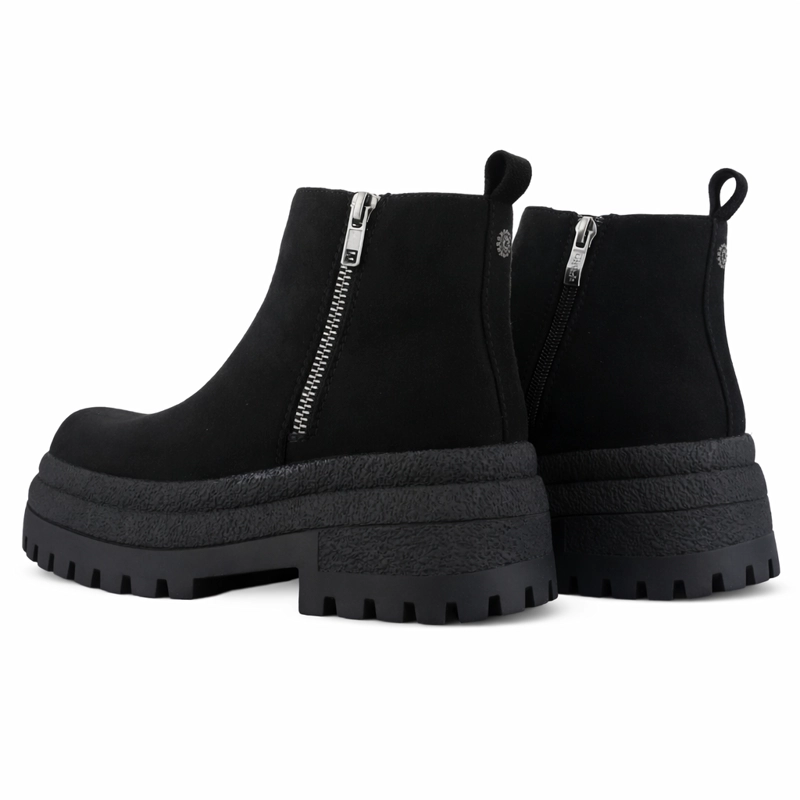 BOTIN NEGRO MUJER CASUAL CHALADA KREPIN - 6