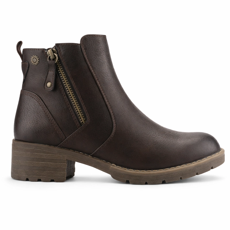 BOTIN CAFE  MUJER CASUAL CHALADA TORRINEW - 1