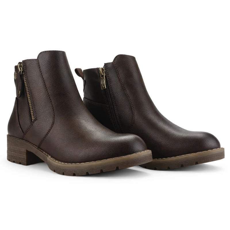 BOTIN CAFE MUJER CASUAL CHALADA TORRINEW - 5