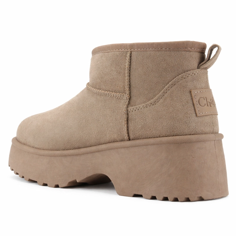 BOTIN TAUPE MUJER CASUAL CHALADA PINHEEL - 4
