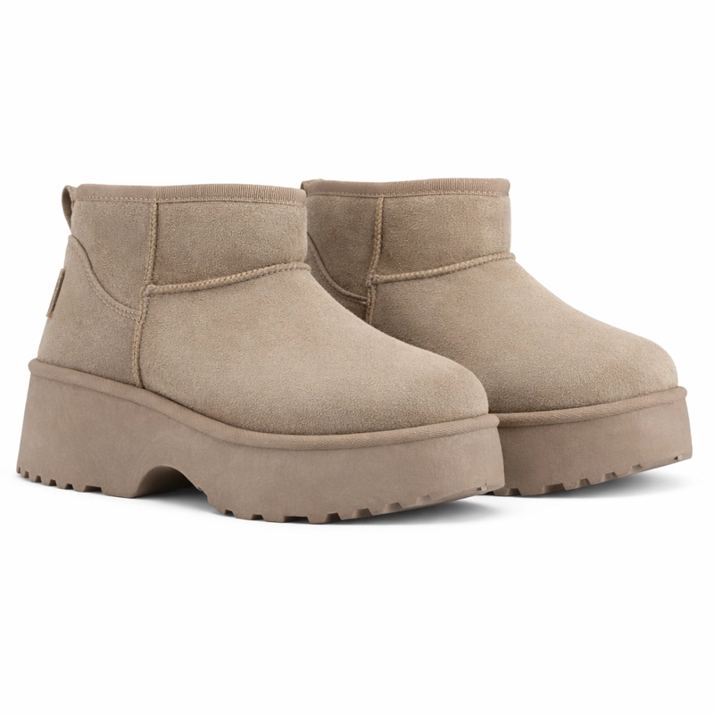 BOTIN TAUPE MUJER CASUAL CHALADA PINHEEL - 5