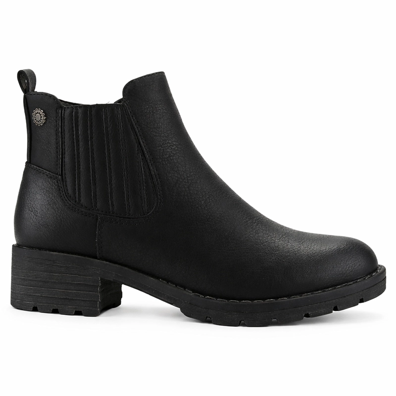 BOTIN NEGRO MUJER CASUAL CHALADA TORRINEW - 1