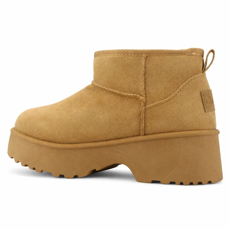 BOTIN TOSTADO MUJER CASUAL CHALADA PINHEEL - 2