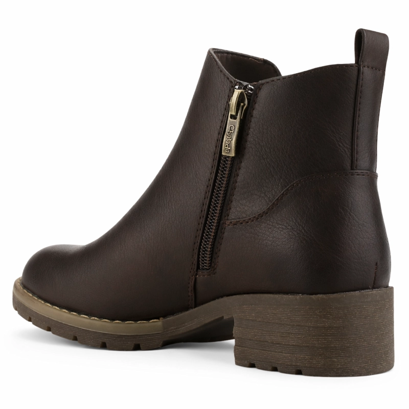 BOTIN CAFE  MUJER CASUAL CHALADA TORRINEW - 4