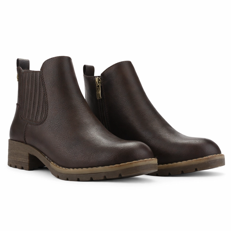 BOTIN CAFE  MUJER CASUAL CHALADA TORRINEW - 5